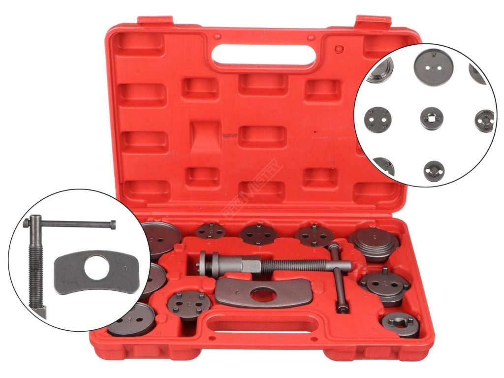 Stlačovák brzdových pístů MECHANIC BRAKE SET 12, sada 12ks