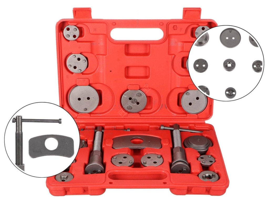 Stlačovák brzdových pístů MECHANIC BRAKE SET 18, sada 18ks