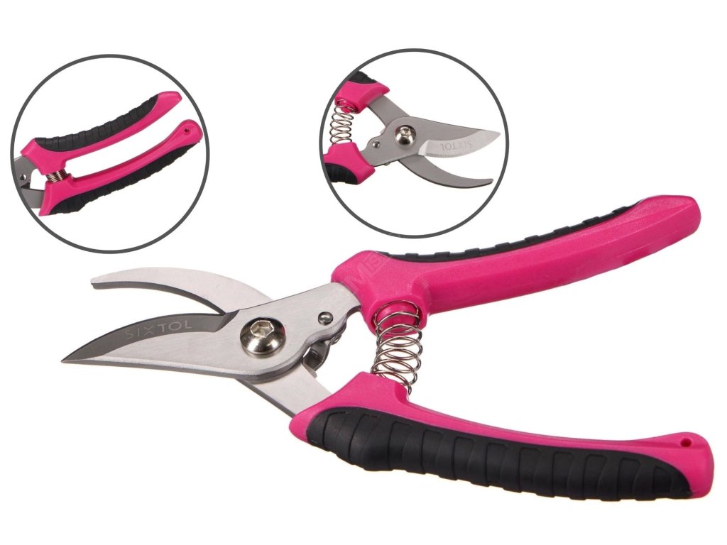 Zahradní nůžky GARDEN PINK ONE, nerez, 20cm