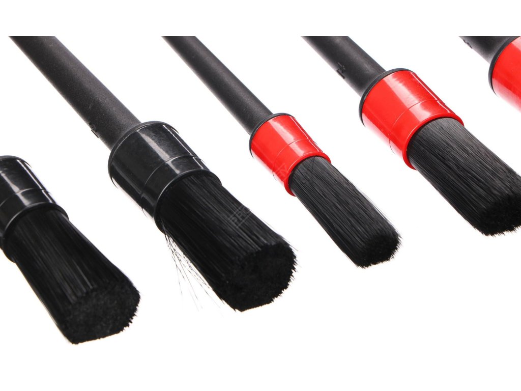 Sada precizních štětců pro čištění auta CAR DETAILING BRUSH 6, 6ks