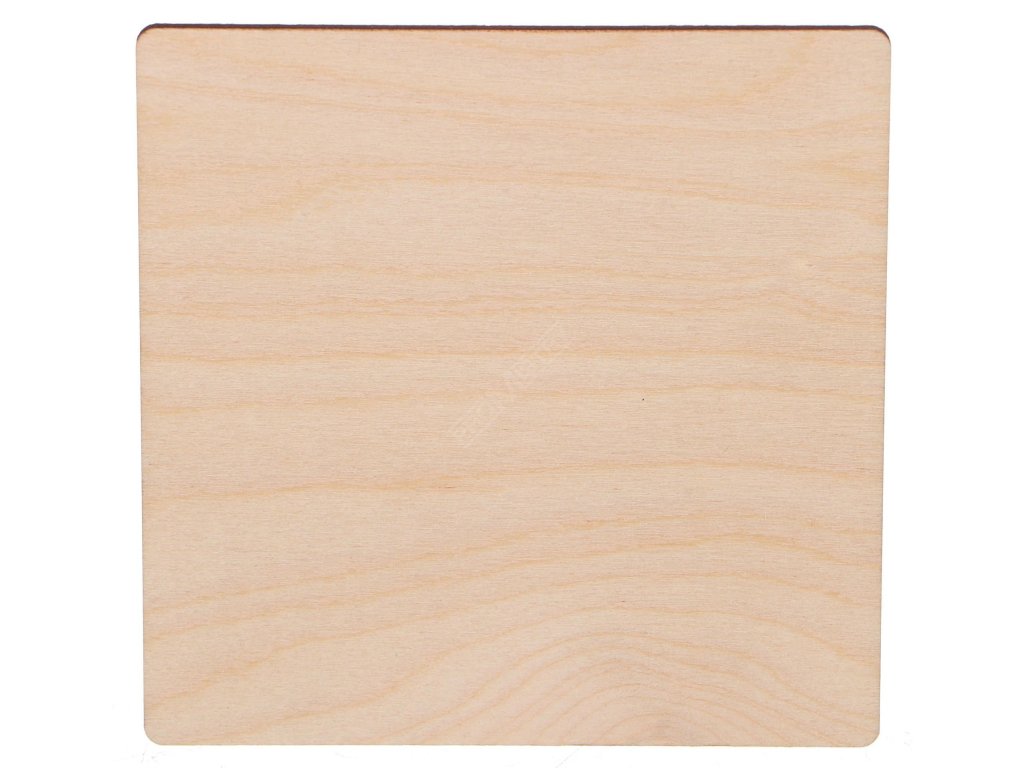 Dřevěné destičky CREATIVE WOOD SET 5, 10 x 10 cm