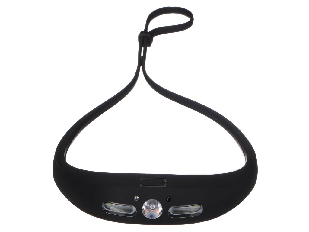 Čelovka s gumovým páskem a senzorem HEADLAMP SENSOR 1, 160 lm, XPG LED, COB, USB