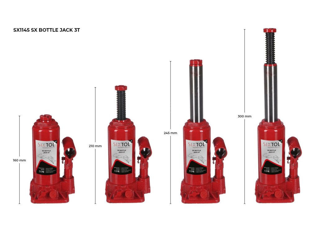 Hydraulický zvedák panenka SX BOTTLE JACK 3T