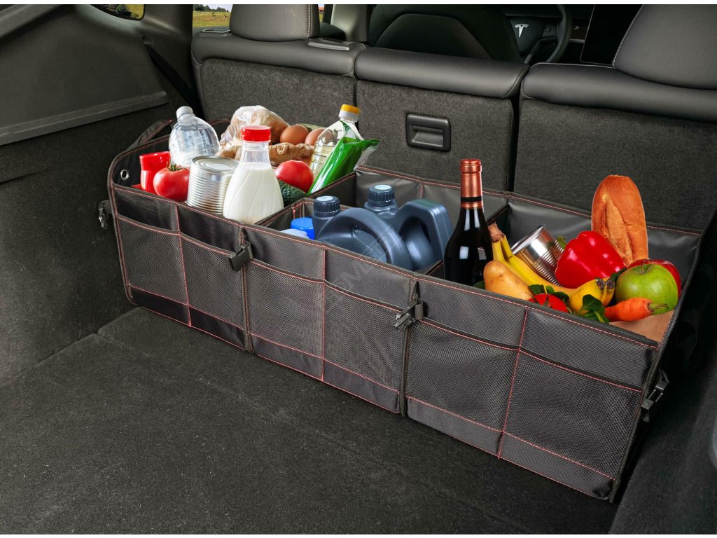 Organizér do kufru auta CAR COMPACT 19 PRO, 19 přihrádek, skládací