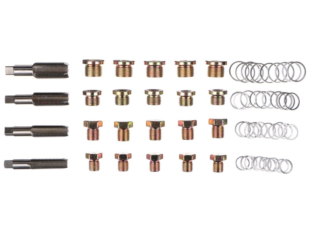 Sada na opravu závitů olejových van MECHANIC OIL PAN SET 64, 64ks