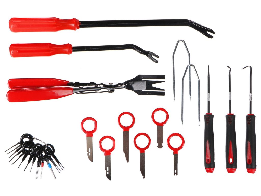 Multifunkční sada k demontáži čalounění a interiéru MECHANIC TRIM SET 38, 38ks