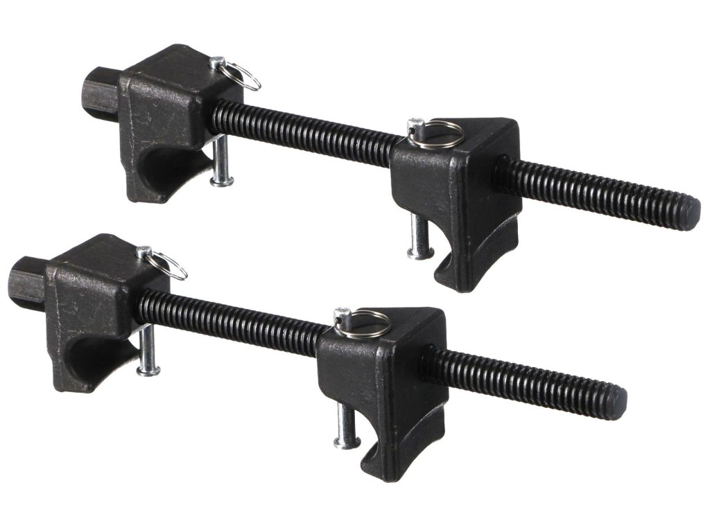 Stahovák pružin se závlačkou MECHANIC SPRING SET 4, heavy-duty, 380mm, 2ks