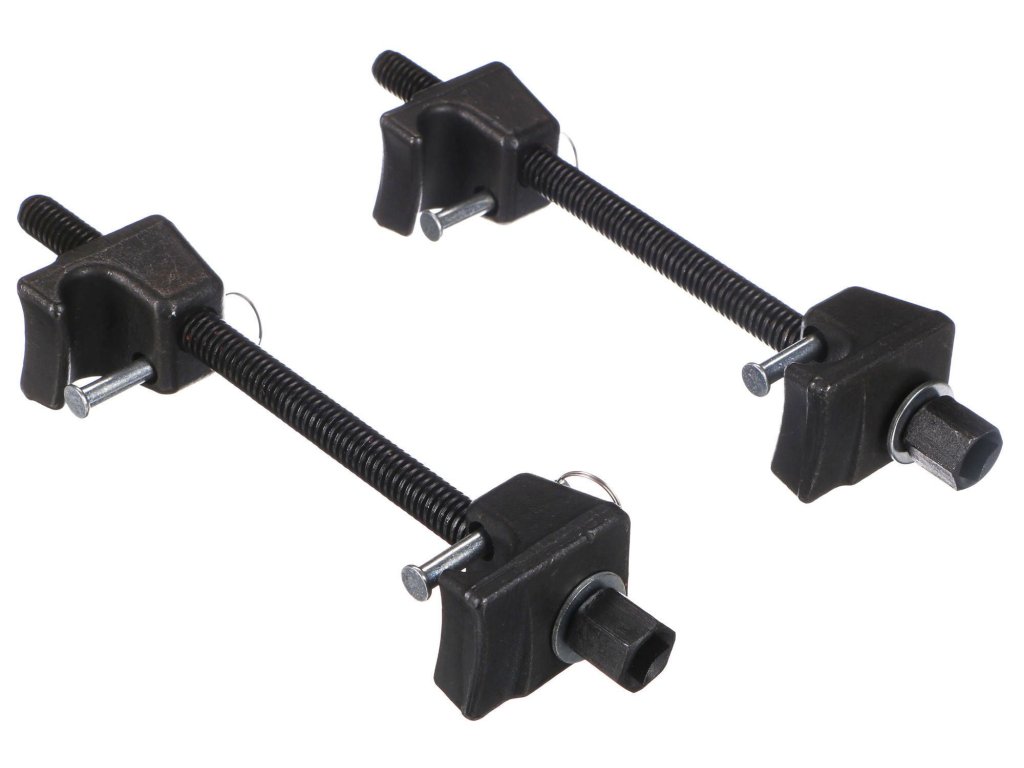 Stahovák pružin se závlačkou MECHANIC SPRING SET 4, heavy-duty, 380mm, 2ks