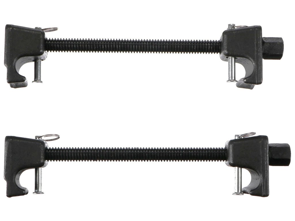 Stahovák pružin se závlačkou MECHANIC SPRING SET 4, heavy-duty, 380mm, 2ks