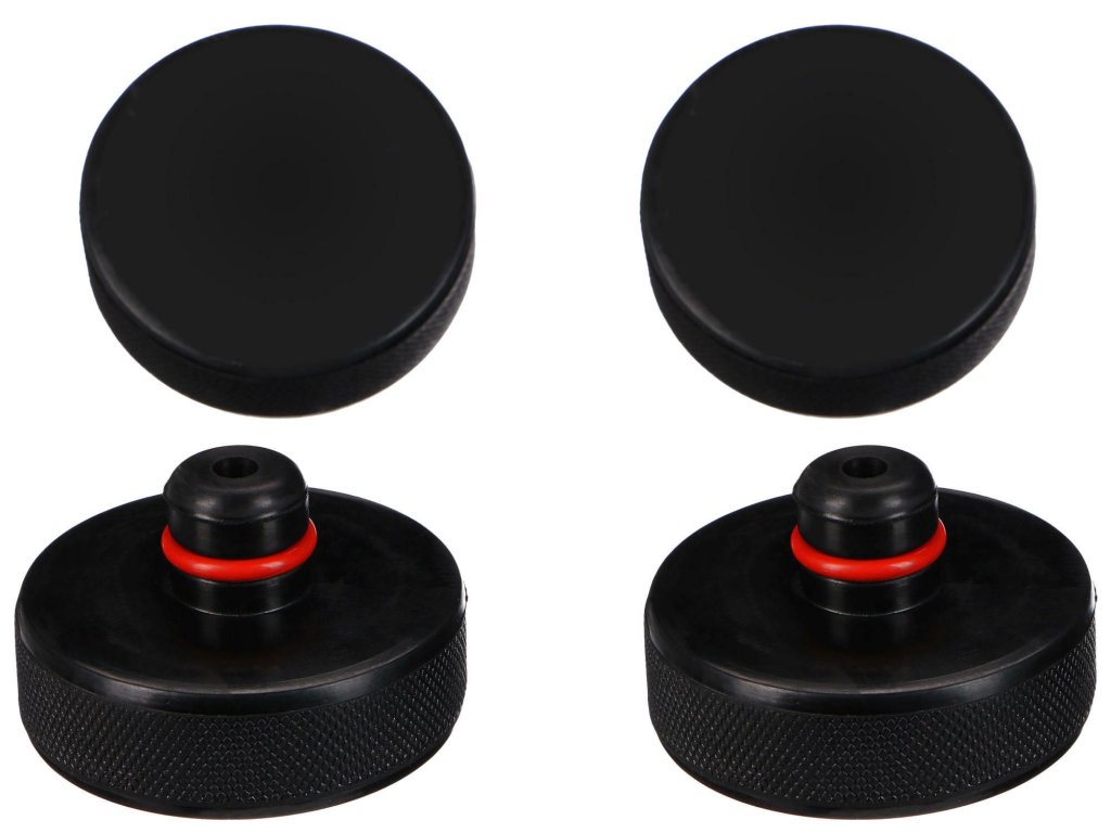 Sada gumových podložek pro hever JACK PAD SET 4T pro vozy Tesla, 4ks