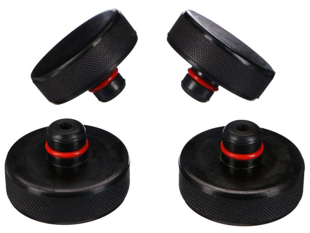 Sada gumových podložek pro hever JACK PAD SET 4T pro vozy Tesla, 4ks