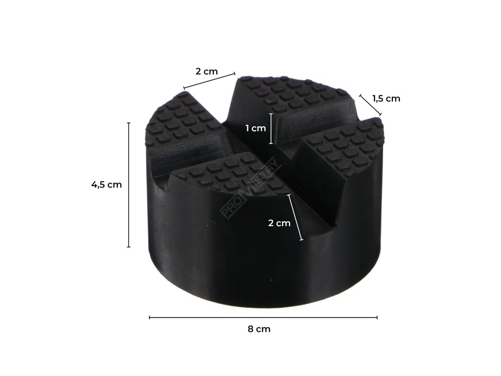 Gumová podložka pro zvedák automobilů JACK PAD 5