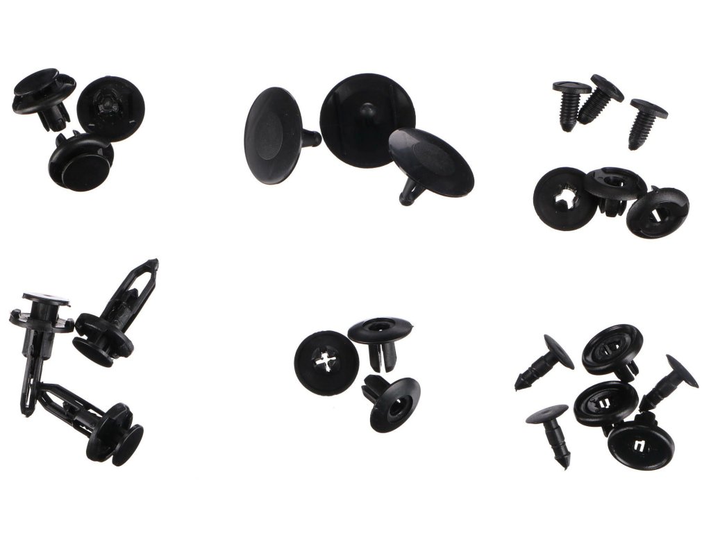Sada spon, příchytek a kolíků pro čalounění vozidel MECHNIC TRIM CLIP SET 700