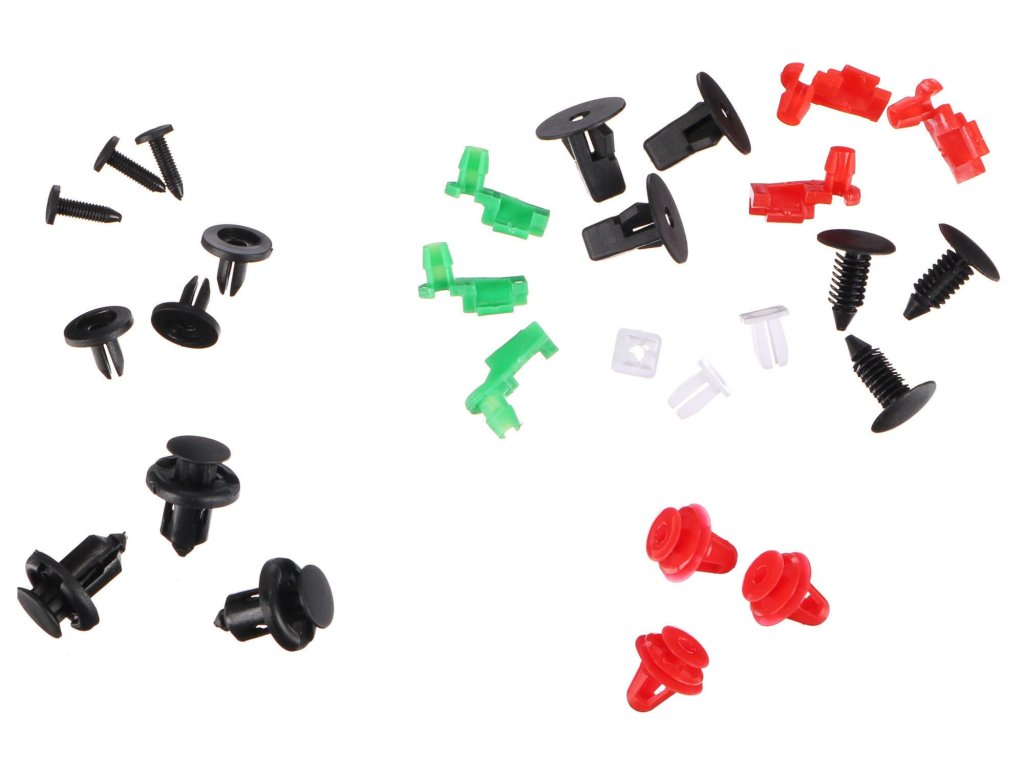 Sada spon, příchytek a kolíků pro čalounění vozidel MECHNIC TRIM CLIP SET 700