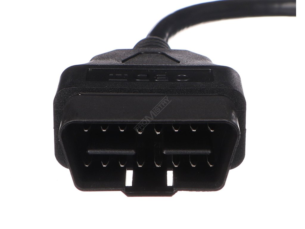 OBD-II prodlužovací kabel samice s 16 piny ukončený 30cm kabely MECHANIC CABLE 27