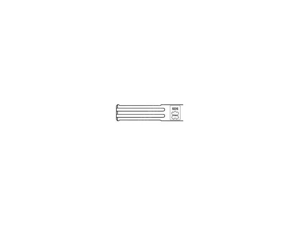 Sekáč plochý SDS MAX - 20 x 600mm GEKO nářadí G40024