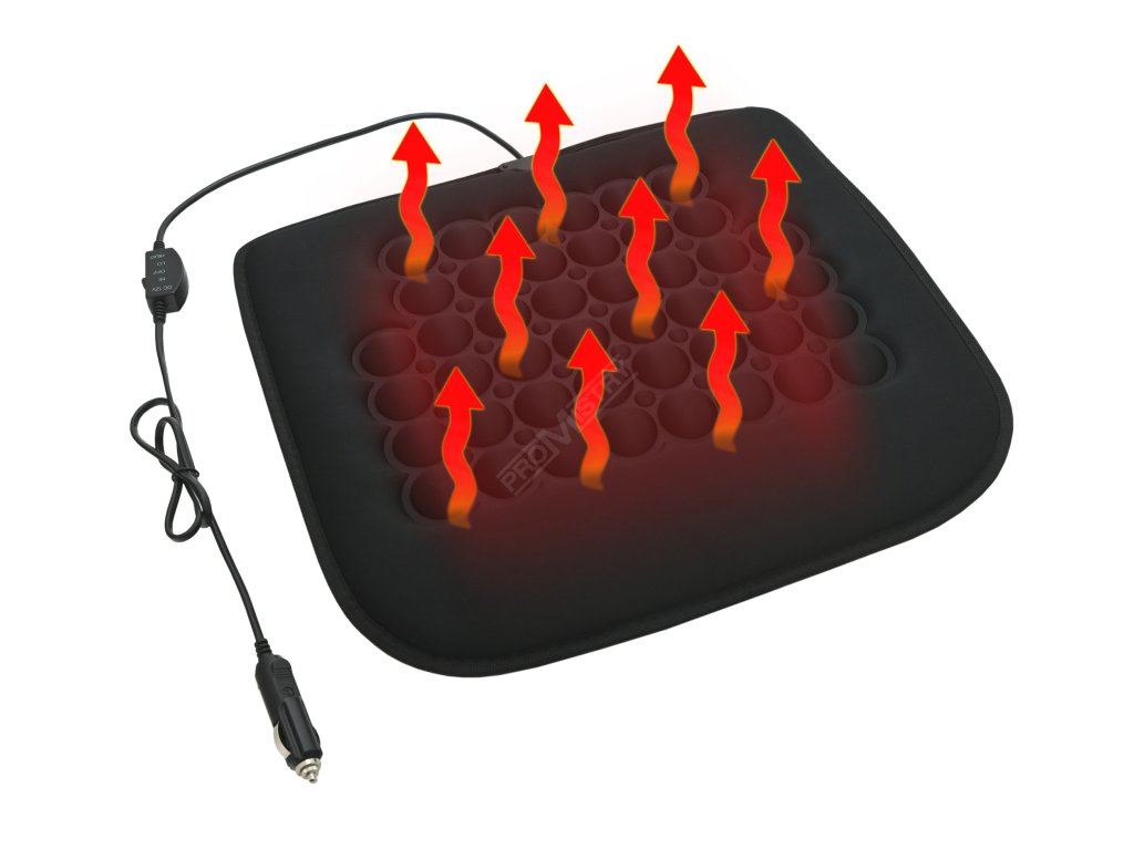 Vyhřívaný podsedák s termostatem 12V MANAGER Compass 04110