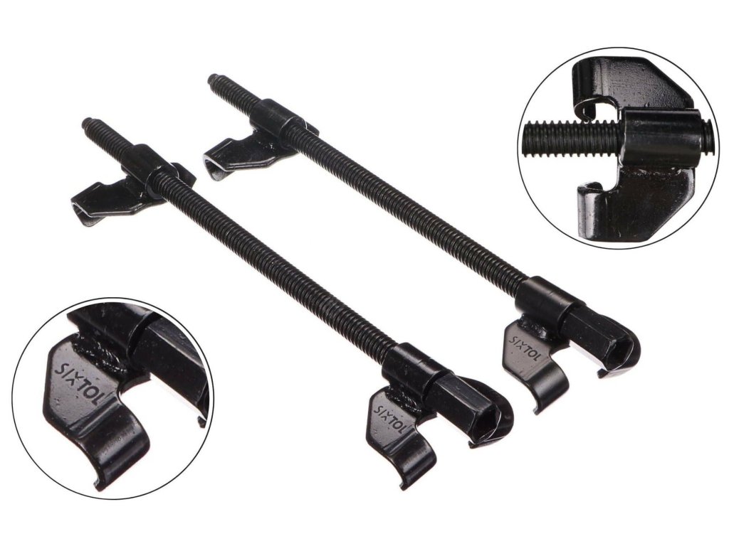 Stahovák pružin MECHANIC SPRING SET 2, 2ks, 270mm - bez krabice SIXTOL SIXTOL SX1124RO