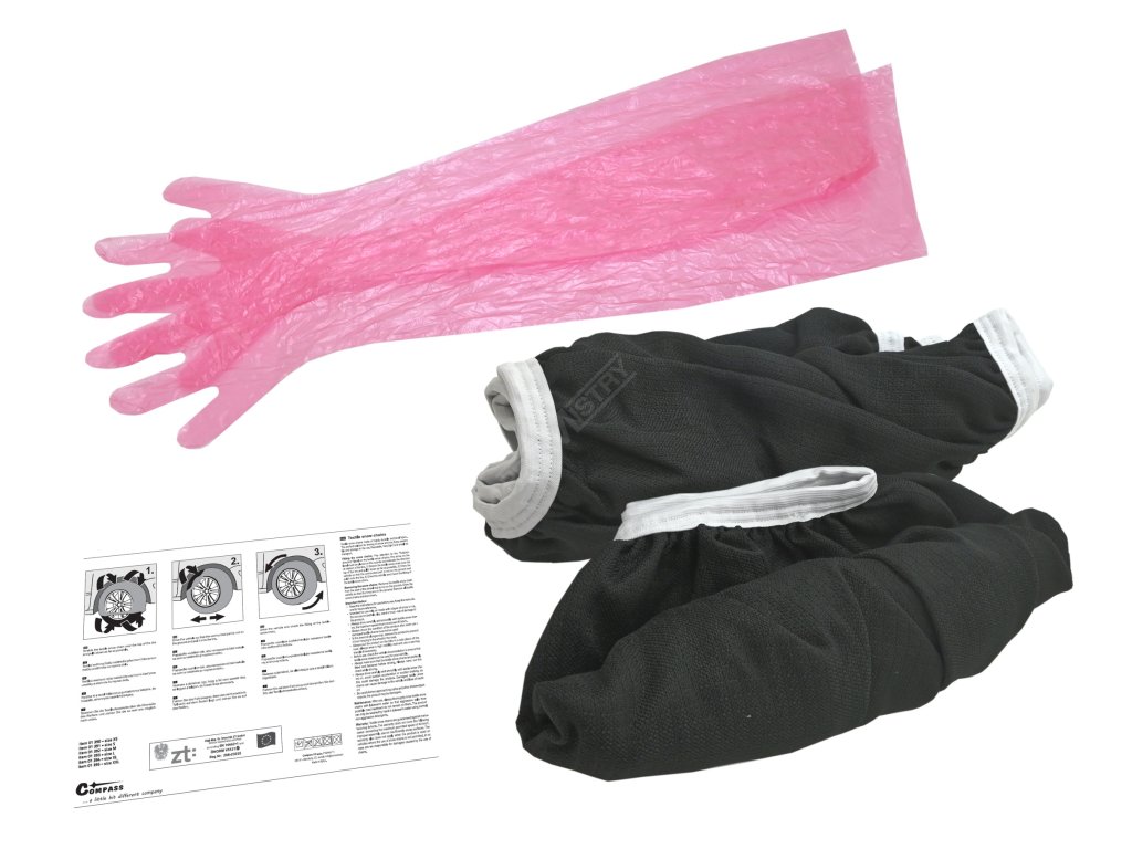 Sněhové řetězy textilní ADHESIV ÖNORM XXL Compass 01395