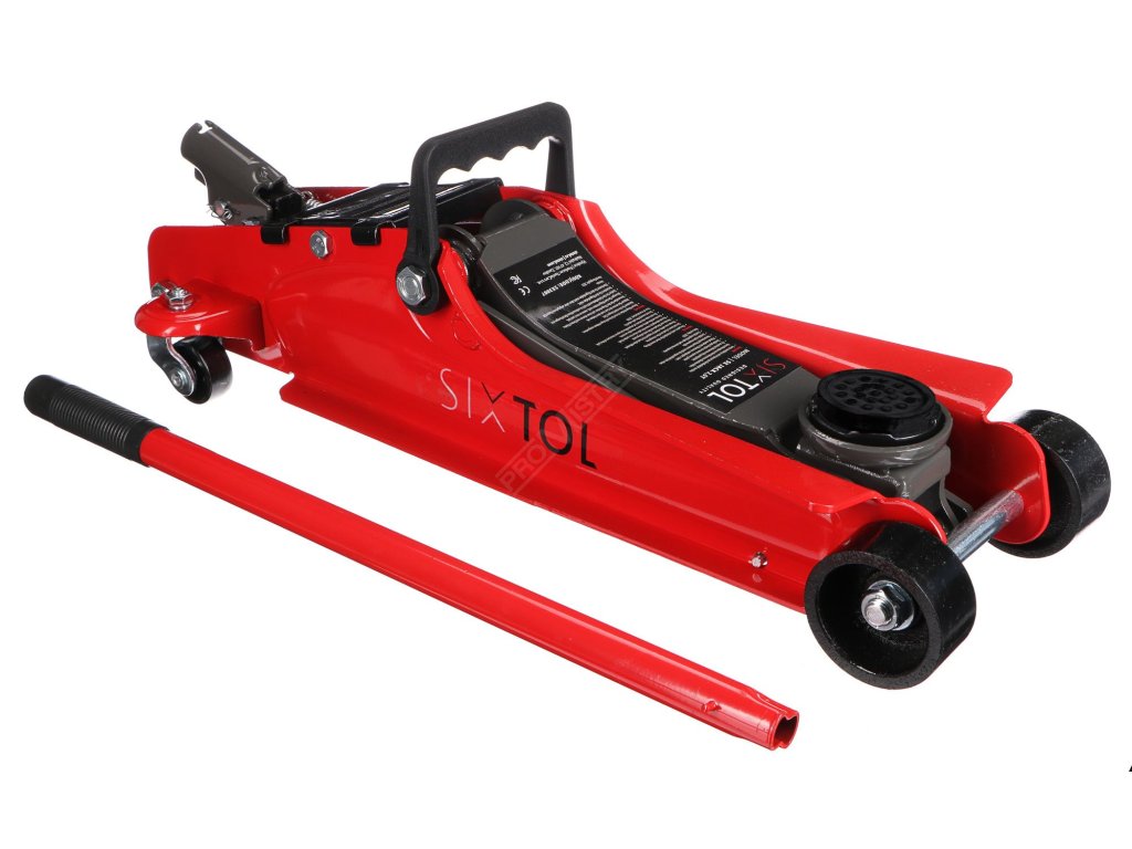Pojízdný hydraulický zvedák 2,5t nízkoprofilový SX Jack 2,5T - bez krabice SIXTOL SIXTOL SX3007RO
