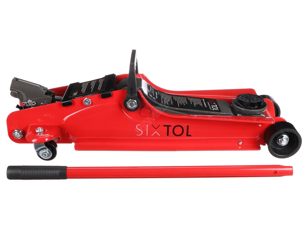 Pojízdný hydraulický zvedák 2,5t nízkoprofilový SX Jack 2,5T - bez krabice SIXTOL SIXTOL SX3007RO