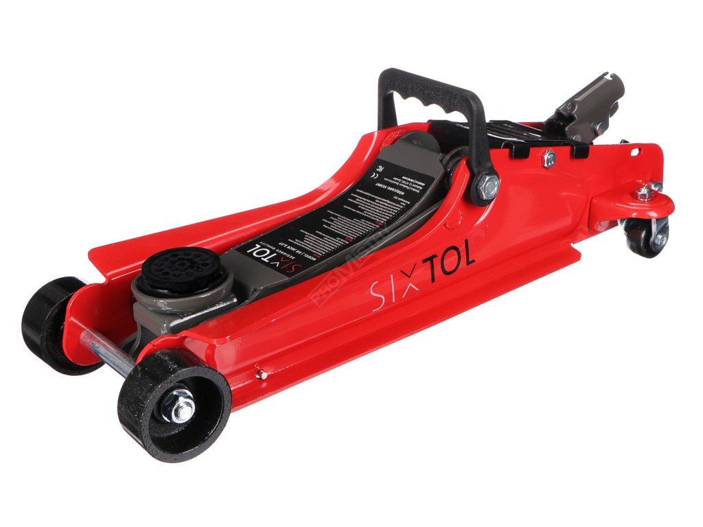 Pojízdný hydraulický zvedák 2,5t nízkoprofilový SX Jack 2,5T - bez krabice SIXTOL SIXTOL SX3007RO