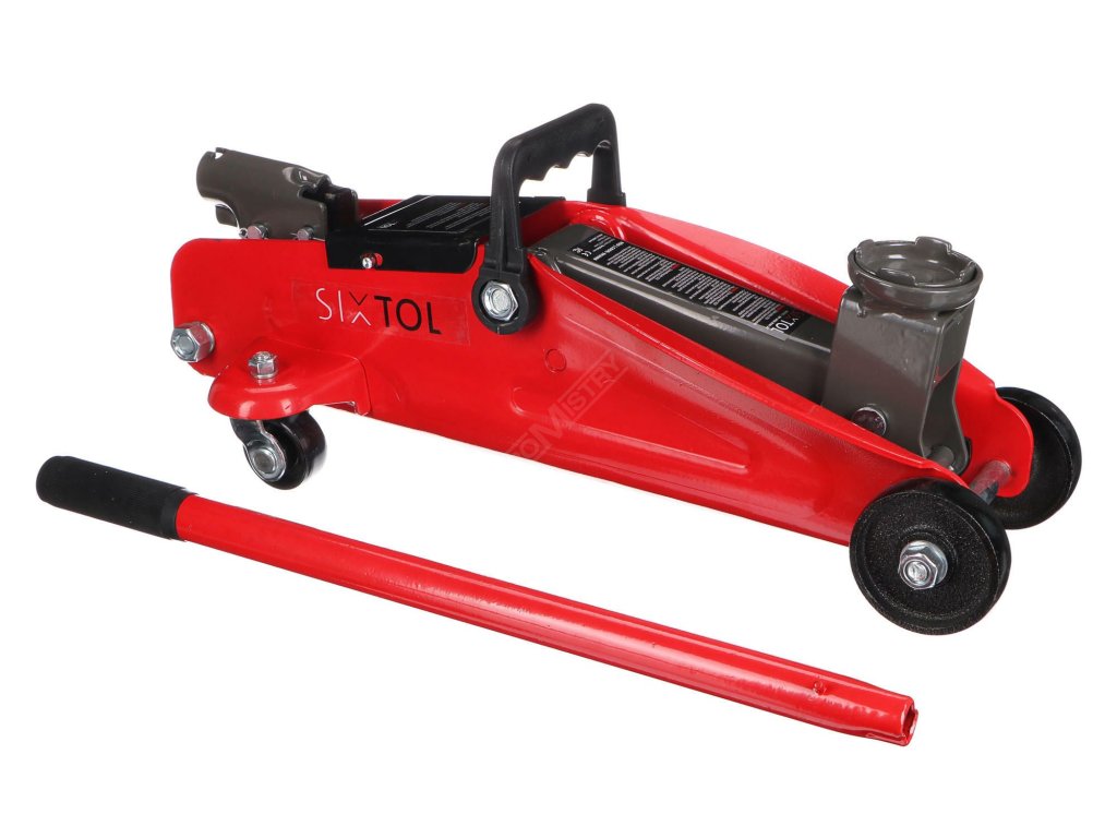 Pojízdný hydraulický zvedák 2t nízkoprofilový SX Jack MINI 2T, bez krabice SIXTOL SIXTOL SX3008RO