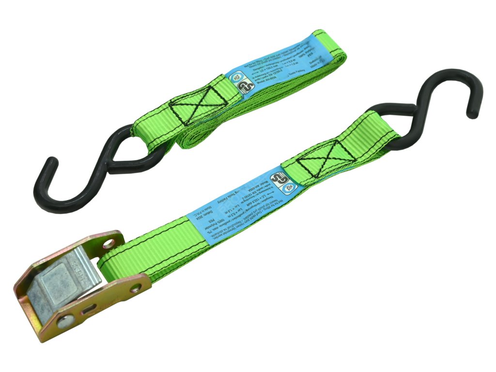 Popruh upínací s háky 1,8m TÜV/GS Compass 02236