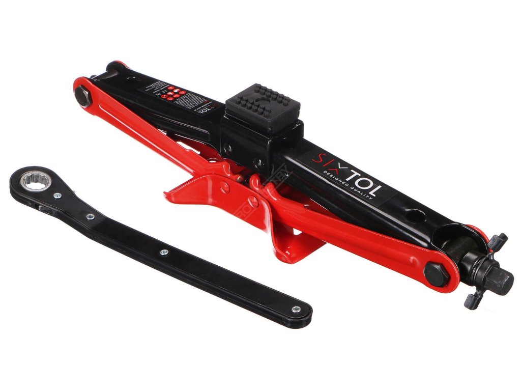 Nůžkový zvedák s ráčnou SX SCISSOR JACK 2T - Rozbaleno bez krabice SIXTOL SIXTOL SX3076RO
