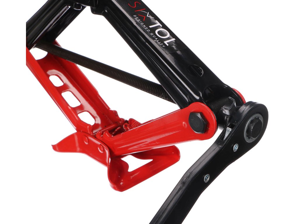 Nůžkový zvedák s ráčnou SX SCISSOR JACK 2T - Rozbaleno bez krabice SIXTOL SIXTOL SX3076RO