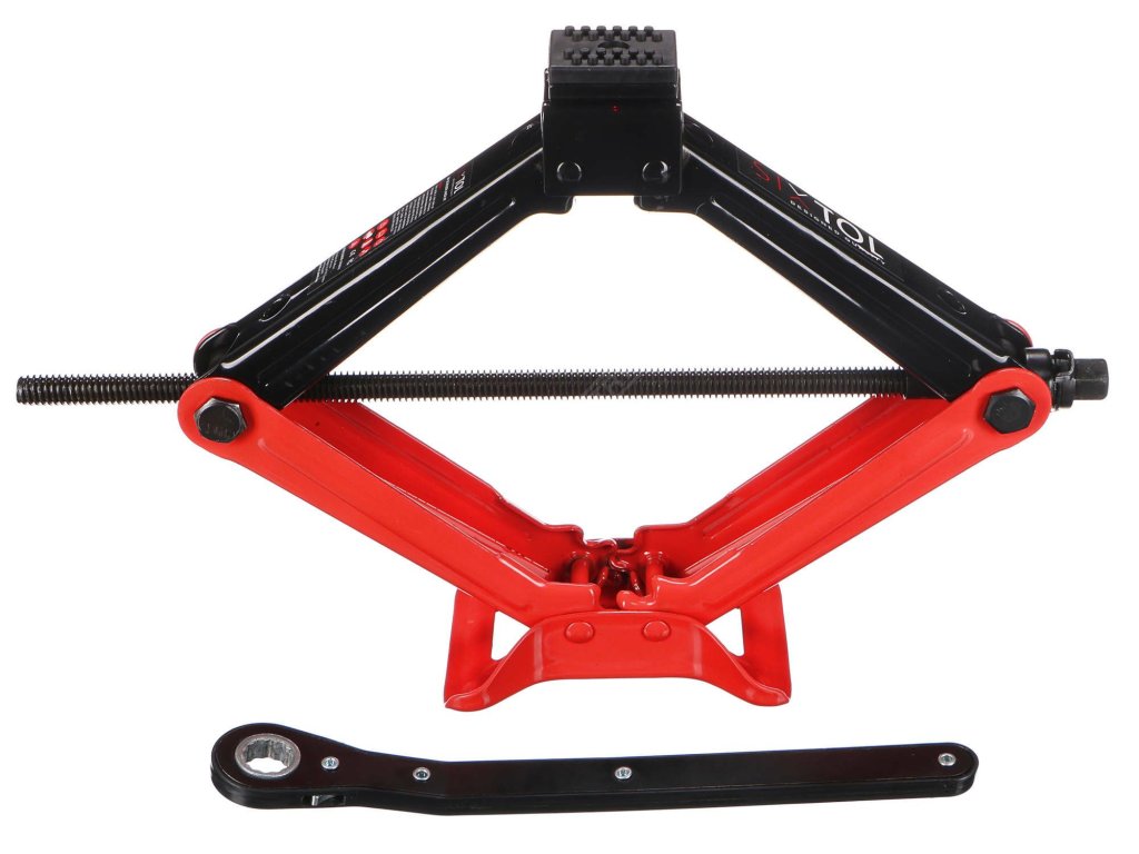 Nůžkový zvedák s ráčnou SX SCISSOR JACK 2T - Rozbaleno bez krabice SIXTOL SIXTOL SX3076RO