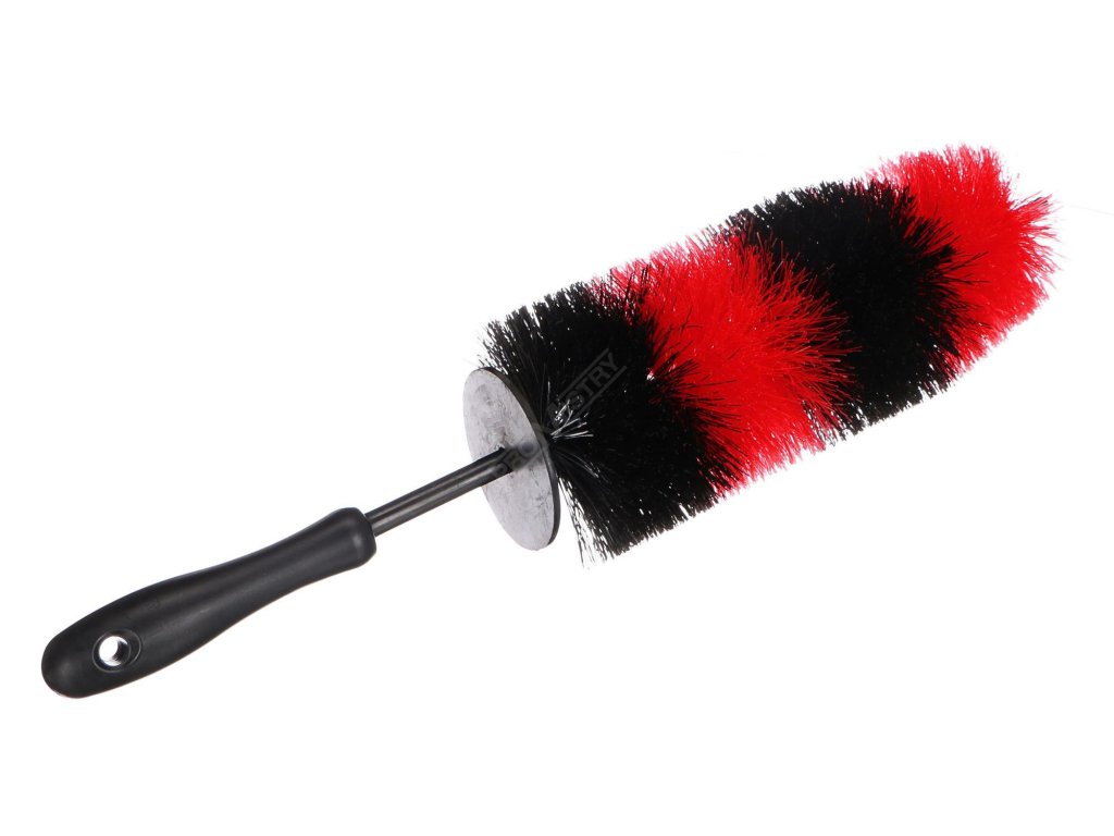 Kartáč na čištění ráfků kol auta CAR DETAILING TIRE BRUSH L, průměr 10 cm SIXTOL SIXTOL SX1227