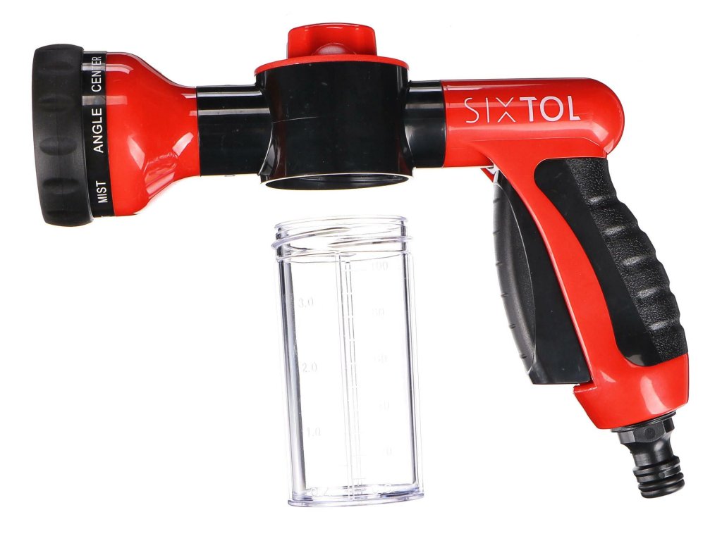 Mycí pistole s nádržkou na saponát pro mytí auta CAR DETAILING SPRAY 2 SIXTOL SIXTOL SX1261