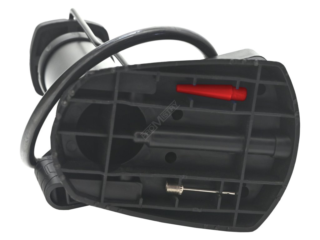 Hustilka nožní VERTI s manometrem Compass 09155