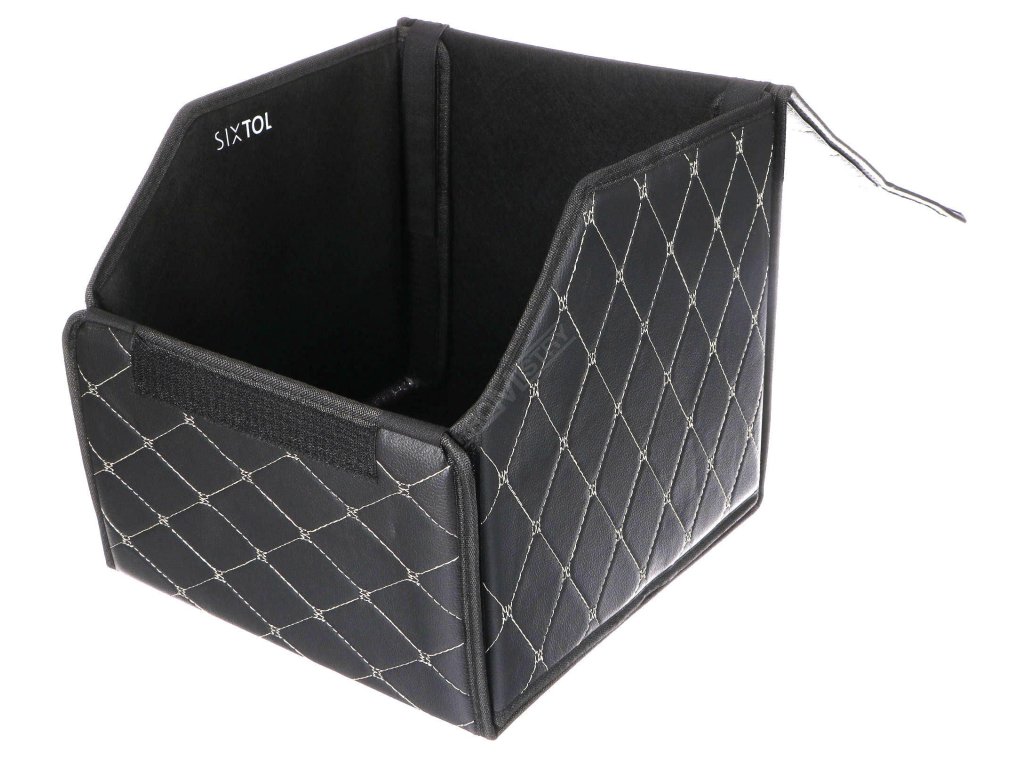 Organizér do kufru auta CAR COMPACT ELEGANT S, 1 přihrádka, skládací, s víkem SIXTOL SIXTOL SX1086