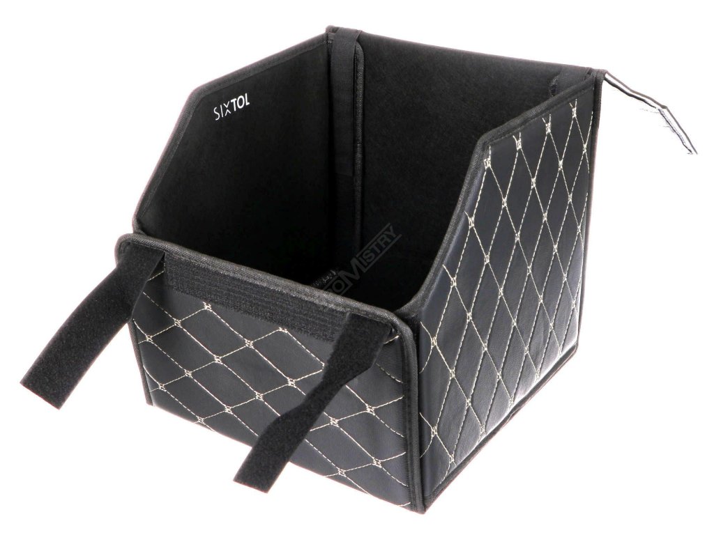 Organizér do kufru auta CAR COMPACT ELEGANT S, 1 přihrádka, skládací, s víkem SIXTOL SIXTOL SX1086