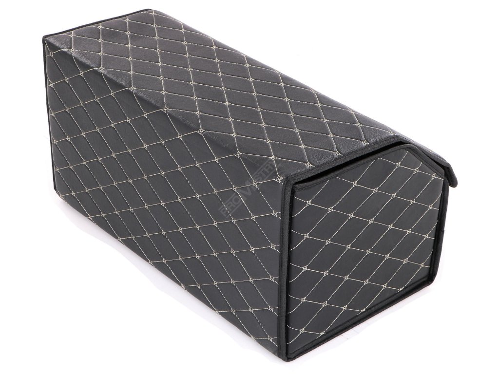 Organizér do kufru auta CAR COMPACT ELEGANT L, 2 přihrádky, skládací, s víkem SIXTOL SIXTOL SX1088