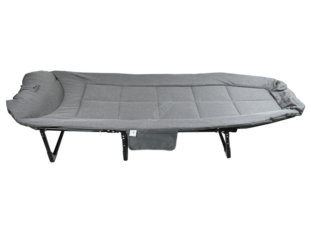 Lehátko kempingové skládací SOFA šedé polohovací Cattara 13510