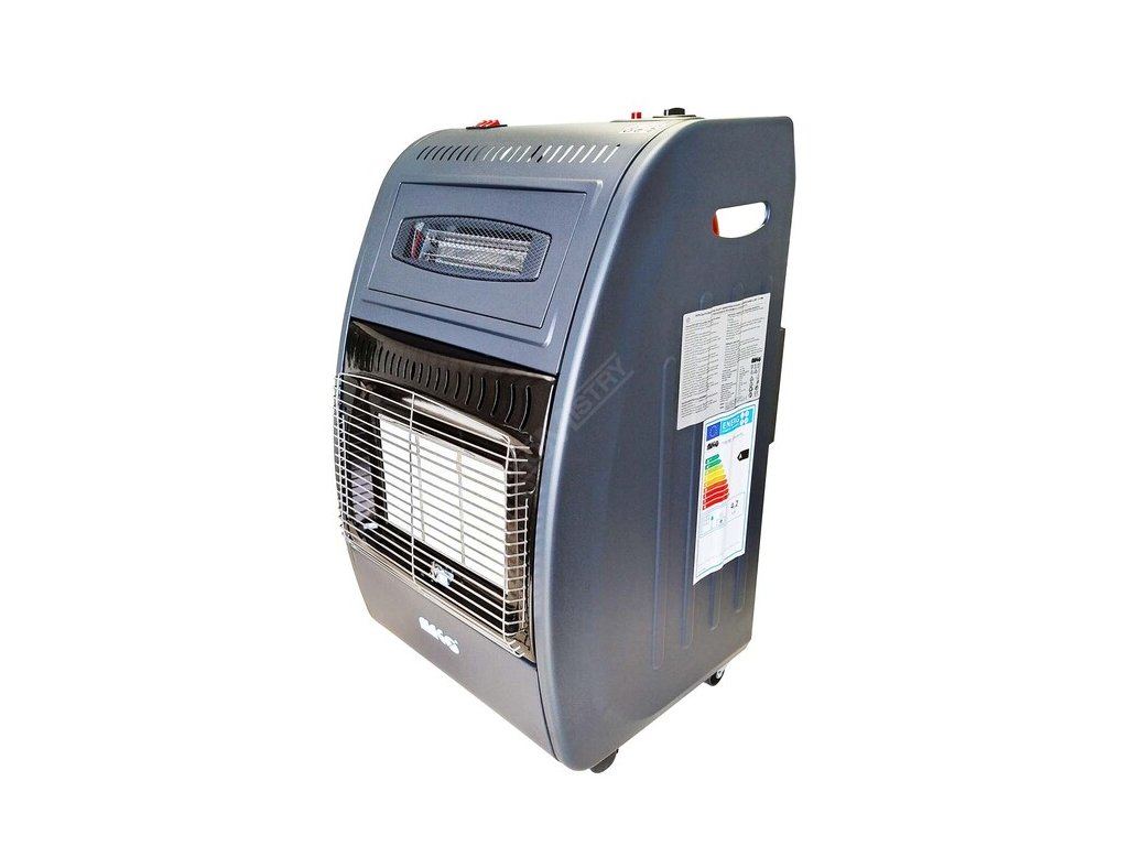 Kombinovaná plynová 4,2kW a elektrická kamna 1,5 kW MAGG s ventilátorem MAGG 110158