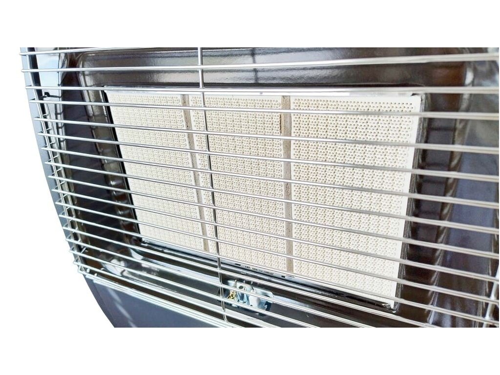 Kombinovaná plynová 4,2kW a elektrická kamna 1,5 kW MAGG s ventilátorem MAGG 110158