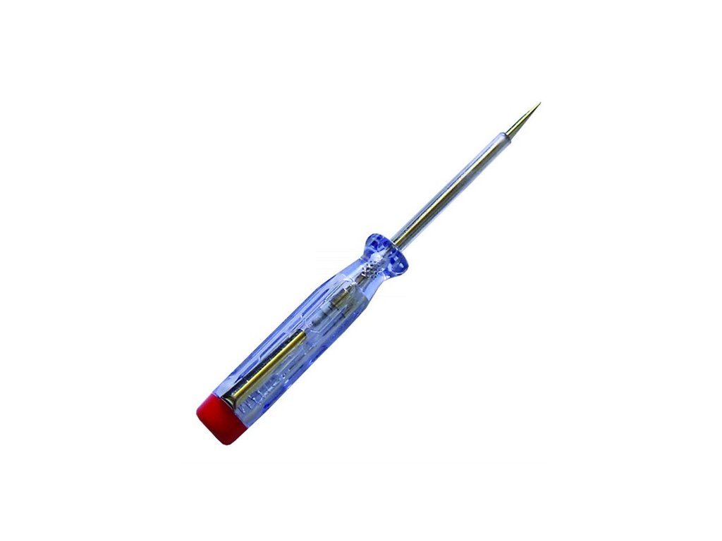 Zkoušečka 201, průměr 3mm x 140mm, AC napětí kontaktně: 70 - 250V