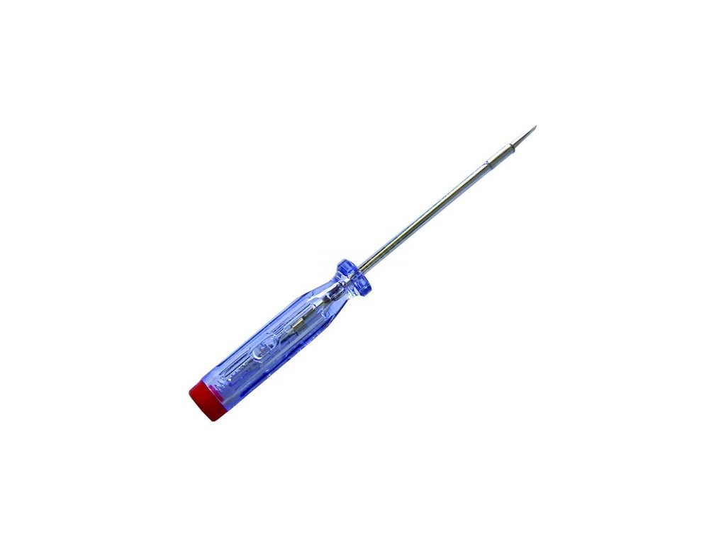 Zkoušečka 304, průměr 3,5mm x 190mm, AC napětí kontaktně: 200 -250V Solight V21