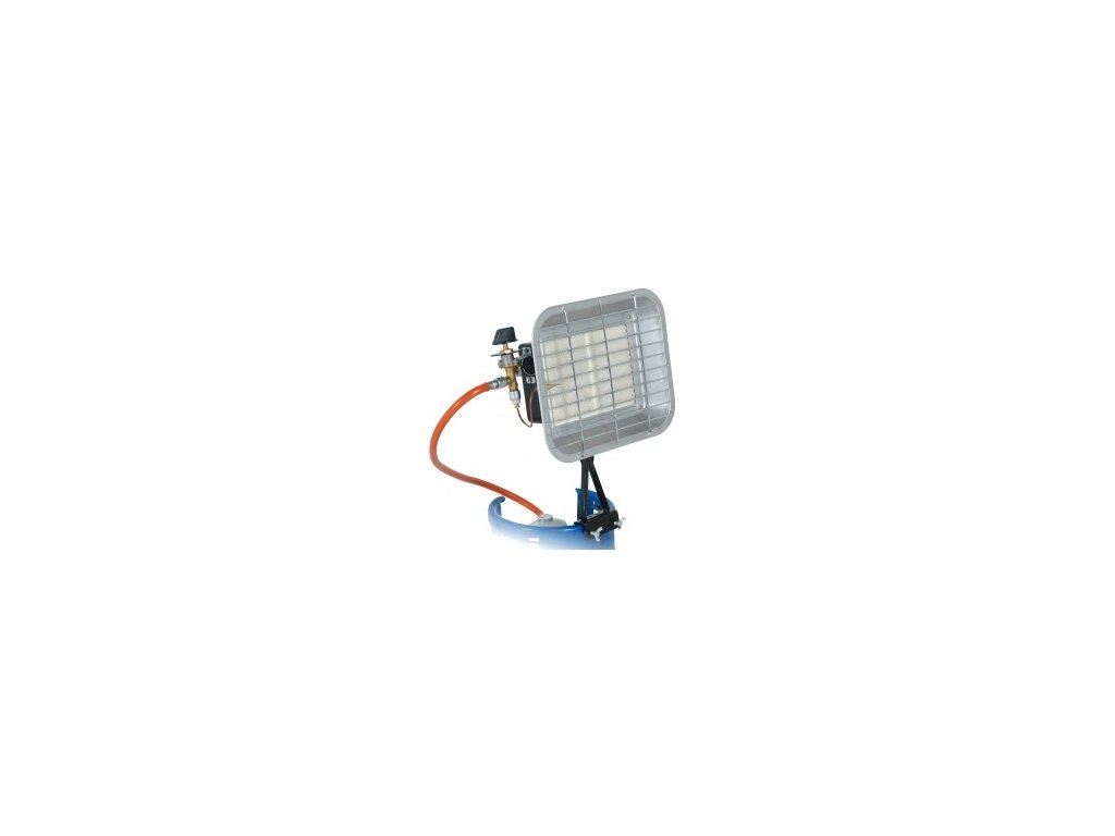 Půjčovna - Plynový přímotop na velkou bombu 4,6 kW s držákem