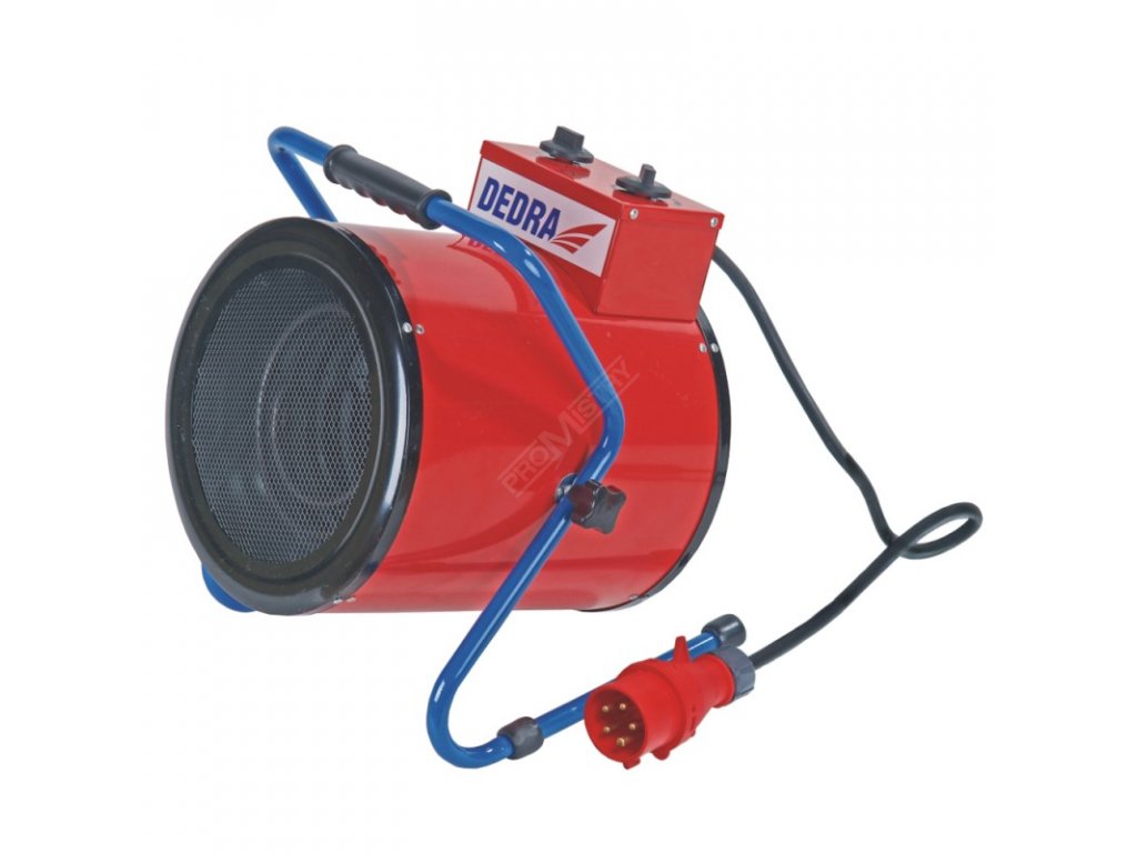 Půjčovna - Elektrické topidlo 5000 W 400 V kulaté