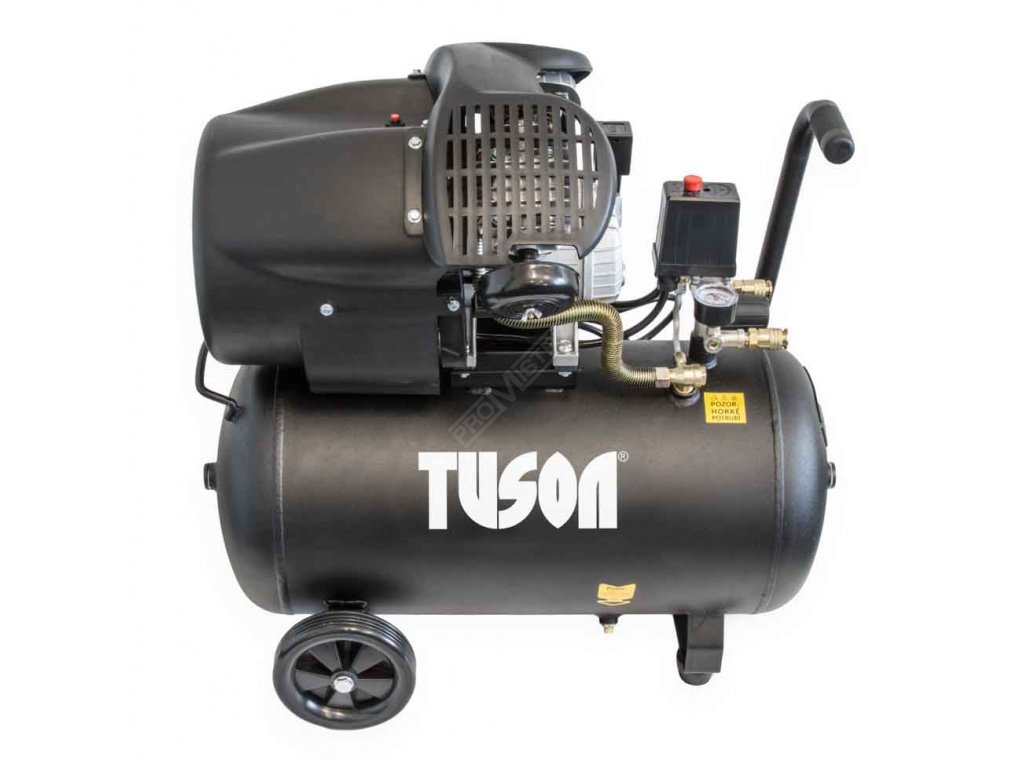 Olejový dvouválcový kompresor 2,2kW, 3,0HP s 50l nádrží TUSON 130024 + Dárek, servis bez starostí v hodnotě 300Kč
