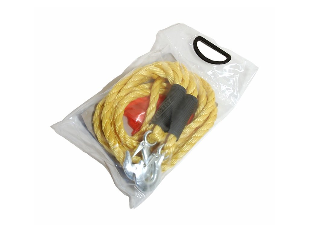 Lano tažné 5000 kg s karabinami Compass 01233