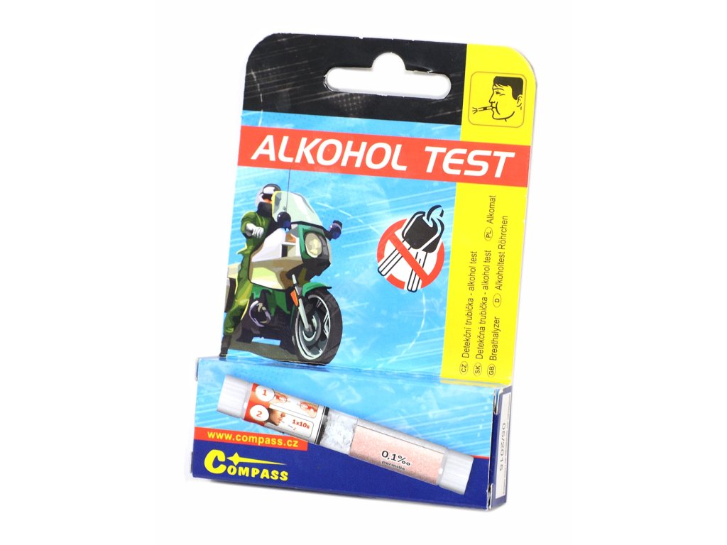 Detekční trubička - alkohol test Compass 01525