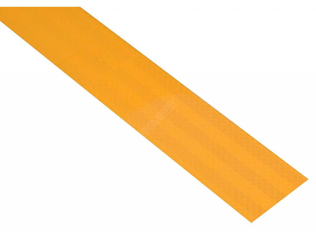 Samolepící páska reflexní 1m x 5cm žlutá Compass 01538