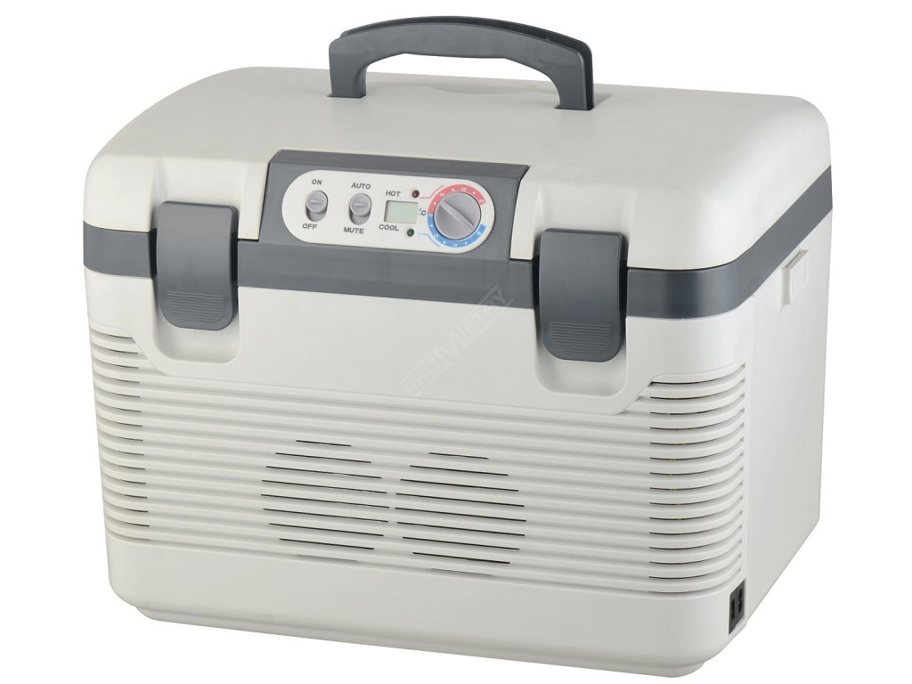 Chladící box 19l + display 220V/24V/12V DOUBLE Compass 07130 + Dárek, servis bez starostí v hodnotě 300Kč