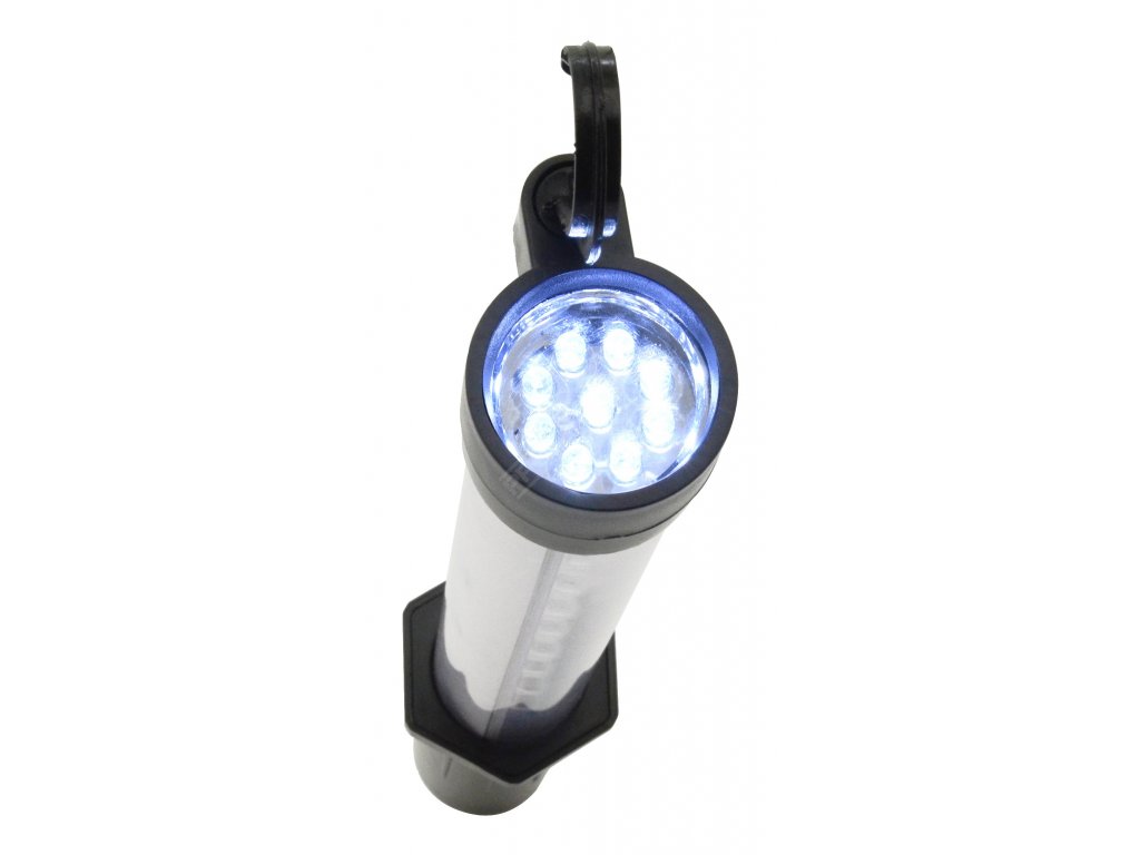 Svítilna montážní 27+7LED nabíjecí 12/220V Li-on 1200mAh Compass 08307